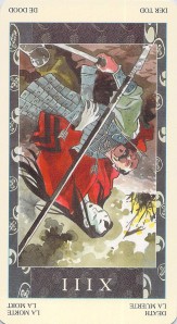 Death reversed--Samurai Tarot